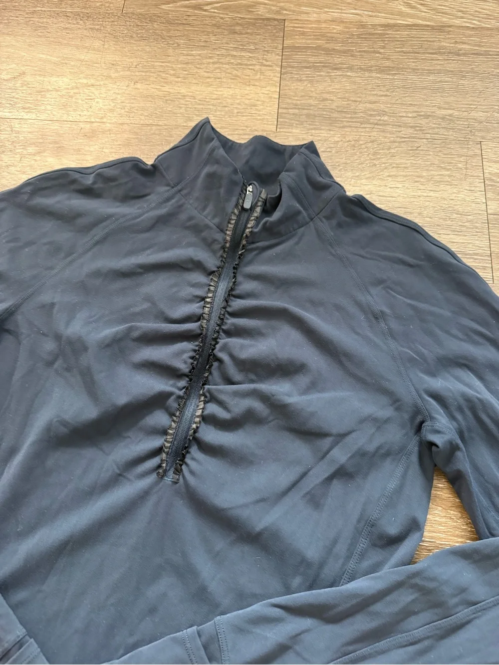 Lululemon Fast As Light 1/2 Zip Navy